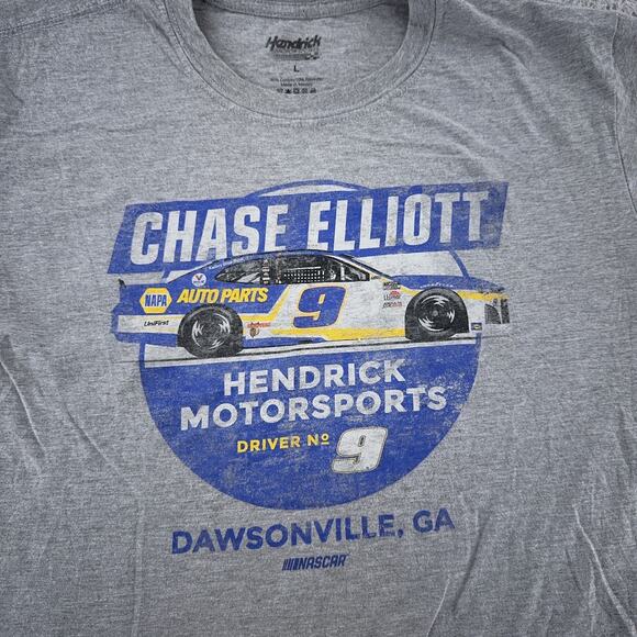 Chase Elliott Shirt Mens Large NASCAR Hendrick Motorsports Driver 9 Dawsonville - Picture 1 of 6